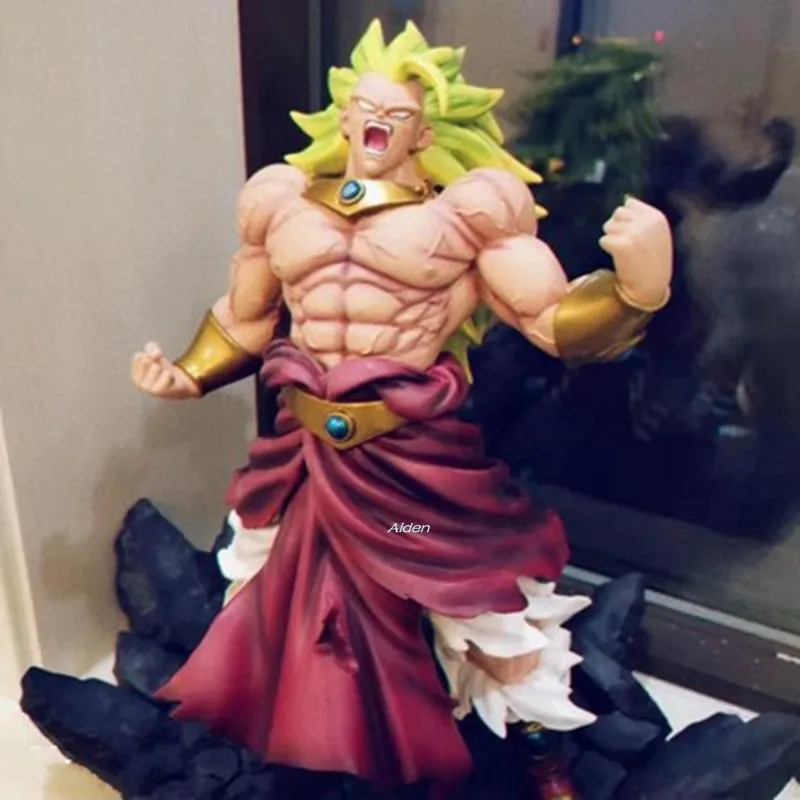 1" Dragon Ball Z статуя Супер Saiyan бюст Broli полноразмерный портрет Сон Гоку GK экшн Коллекционная модель игрушечная коробка 40 см Z2799