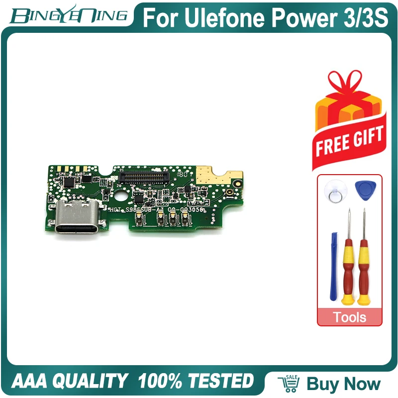 100% Новый оригинал для Ulefone Power 3/3S плата с зарядным портом USB вибратор громкий