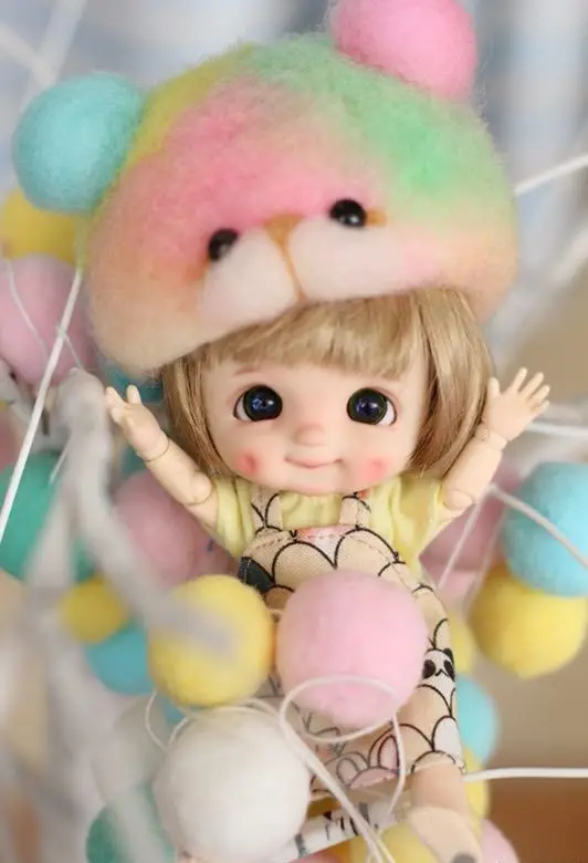 OB11 кукла, 3,0 Dimples кукла Кастомизация 8/1 BJD куклы Мини-куклы, Dimples
