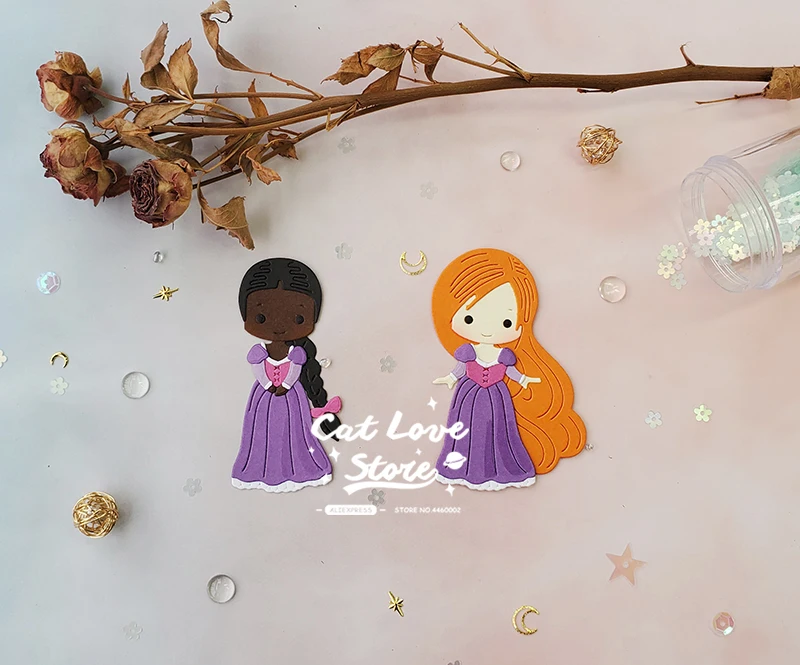 Принцесса партии металла резки штампы Скрапбукинг трафарет высечки карты