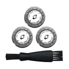 Головка бритвенная сменная для Philips Norelco HQ3, HQ56, HQ55, HQ442, HQ300, HQ916, HQ5426, HQ5430, HQ5625, двойное лезвие, 3 шт.