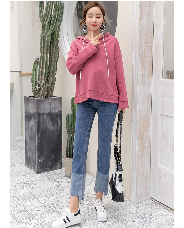 Джинсы для беременных женщин с подтяжками живота новые штаны удобные прямые