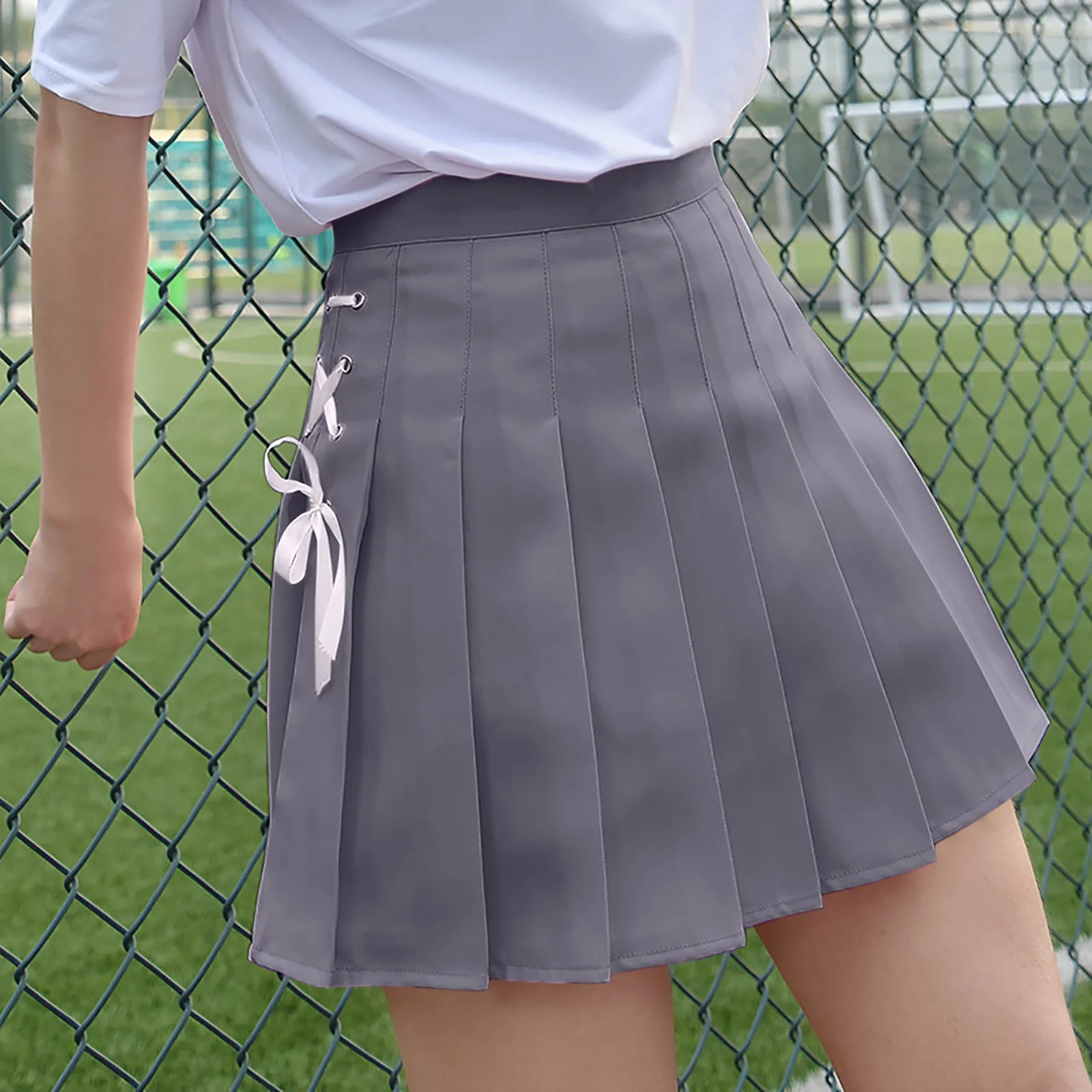 

Harajuku Japanese Women Kawaii Pleated Plaid JK Skirt Lolita High Waist Mini Woman Skirts Y2K Sexy Cosplay Anime Sailor Suit