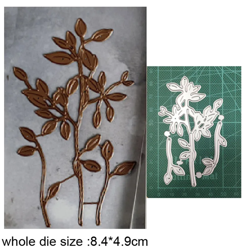 

Plants Wildflowers New 2021 Metal Cutting Dies For DIY Scrapbooking Paper And Card Making Decorative Embossing Dies Craft Dies