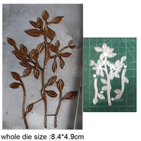 plants wildflowers new 2021 metal cutting dies for diy scrapbooking paper and card making decorative embossing dies craft dies