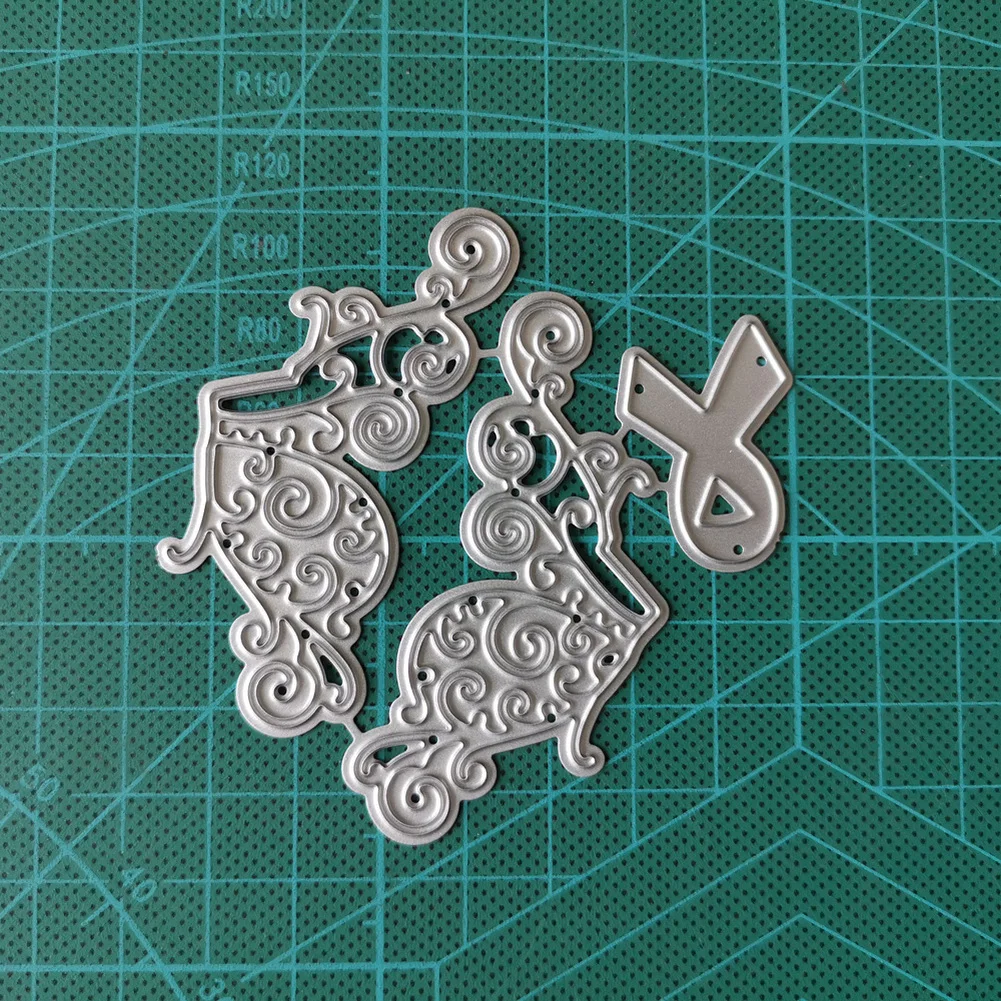 Кружевные металлические Вырубные штампы нестандартная рамка фоторамка для