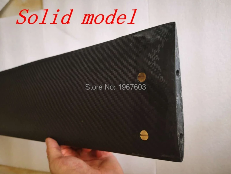 Мачта из чистого углерода 3K для гидрофольги карбоновая мачта серфинга A K S F