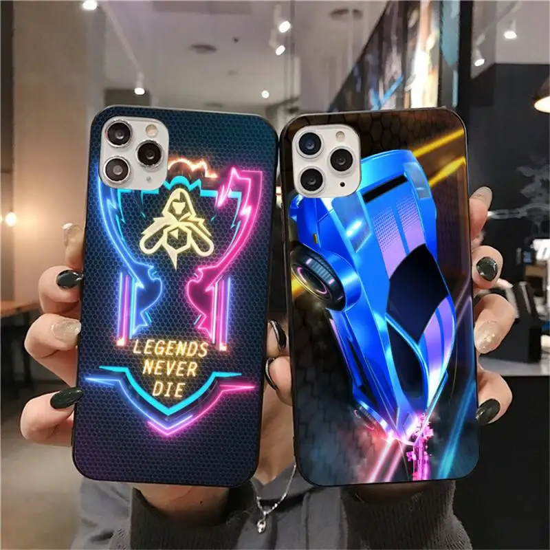 Мягкий черный чехол для телефона Rocket League iPhone 11 pro XS MAX 8 7 6 6S Plus X 5S SE 2020 XR | Мобильные