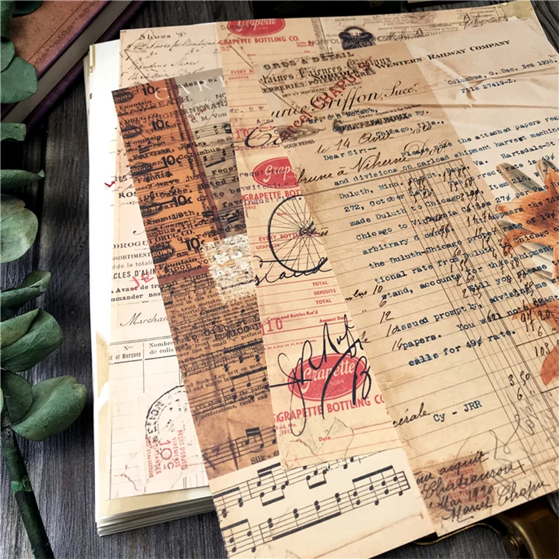 

Винтажные растения иллюстрации материал бумага DIY Скрапбукинг нежелательный Журнал база коллаж фото реквизит украшение для подарочной упа...