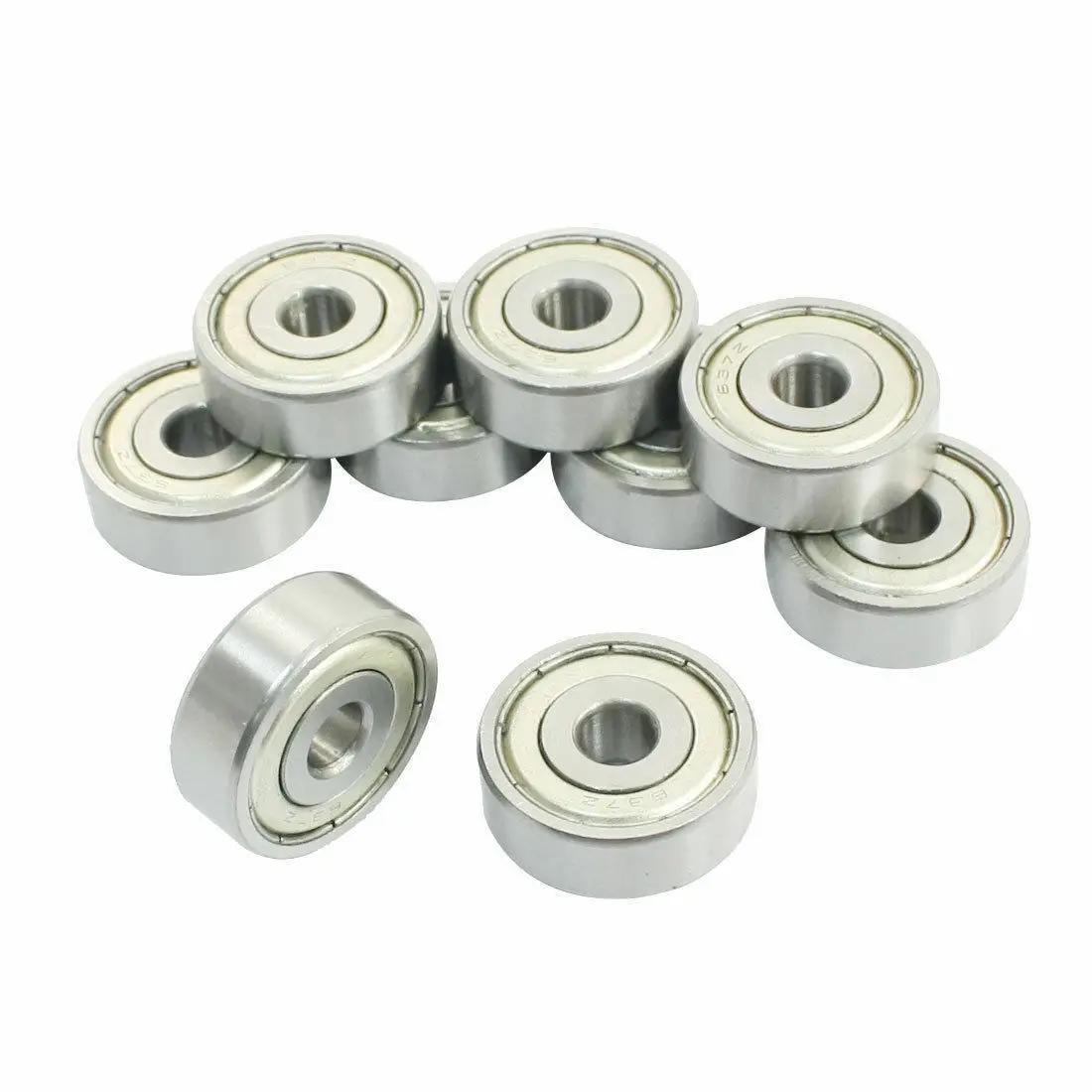 

10Pcs 637Z 7 x 26 x 8mm Single Row Sealed Deep Groove Ball Bearings