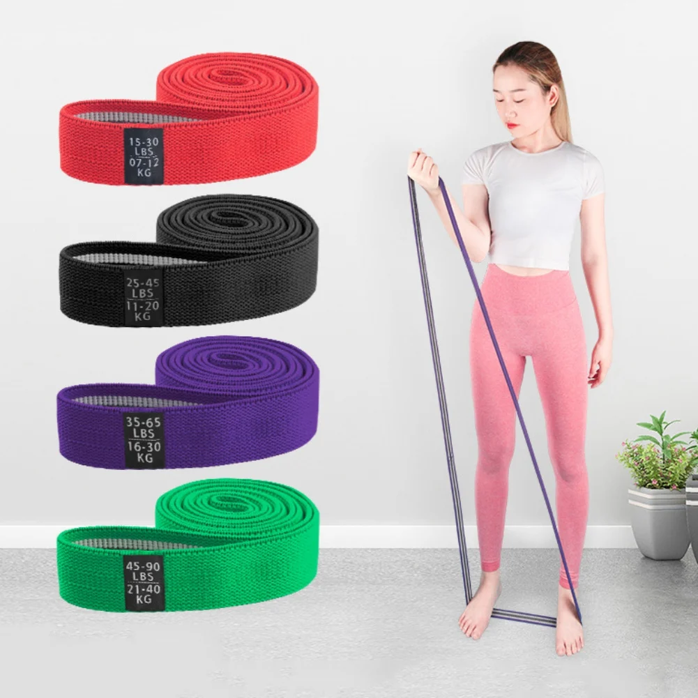 

Лента-эспандер эластичная для фитнеса, Резиновая лента-эспандер, круг бедер, для пилатеса, тренировок