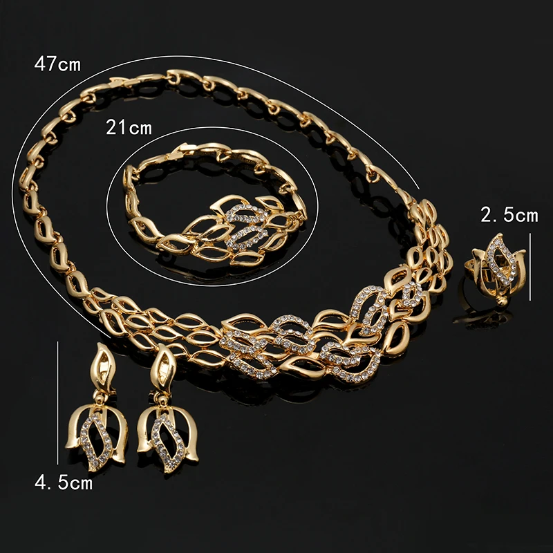 

Fani Dubai Gold Colorful Bridal Jewelry Sets Bridal Fashion African Wedding Accessories woman Costume Jewelry Set Wholesale