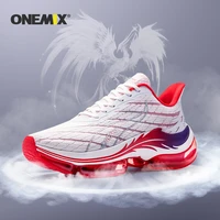 onemix 2022 new arrival running shoes for men air cushion athletic breathable couple trainers shoes walking sneakers for women