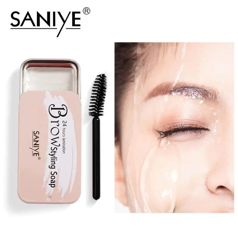 

3 Models Eyebrow Gel Brows Wax Waterproof Long-Lasting with Eyebrow Brush Women's Eyebrows Cosmetics Tools