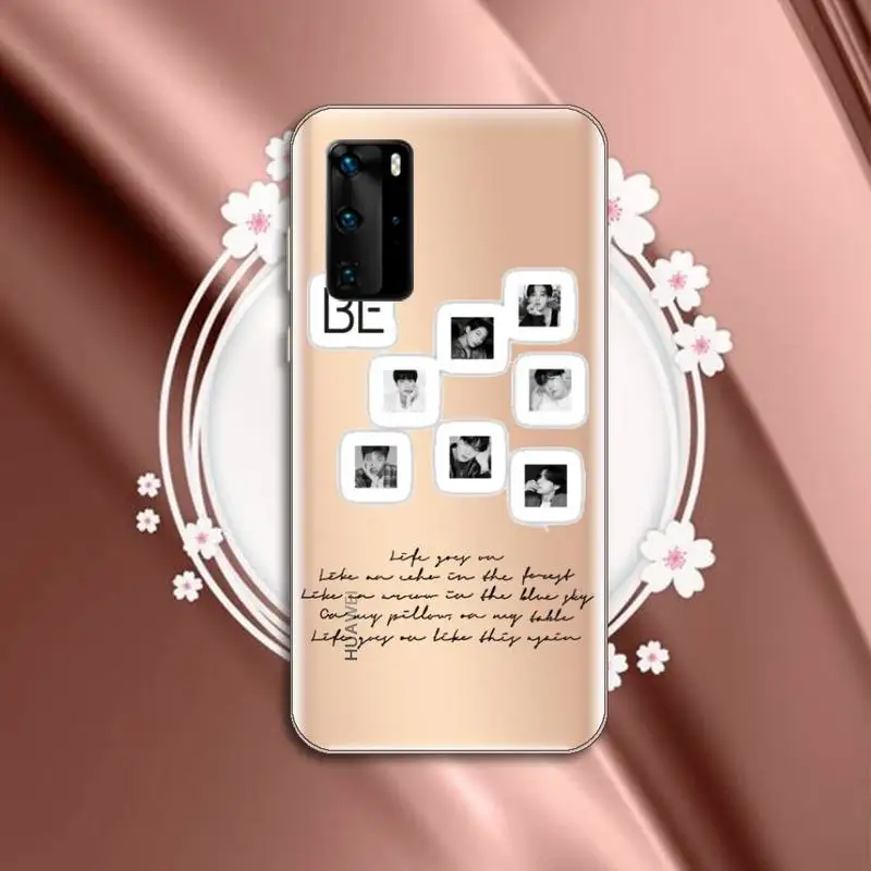 

'Life Goes On' hot kpop new song luxury Phone Case funda Transparent for Huawei P honor 8 10i 20 30 40 smart 2019