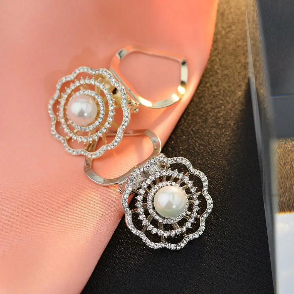 Застежка на шарф для броши