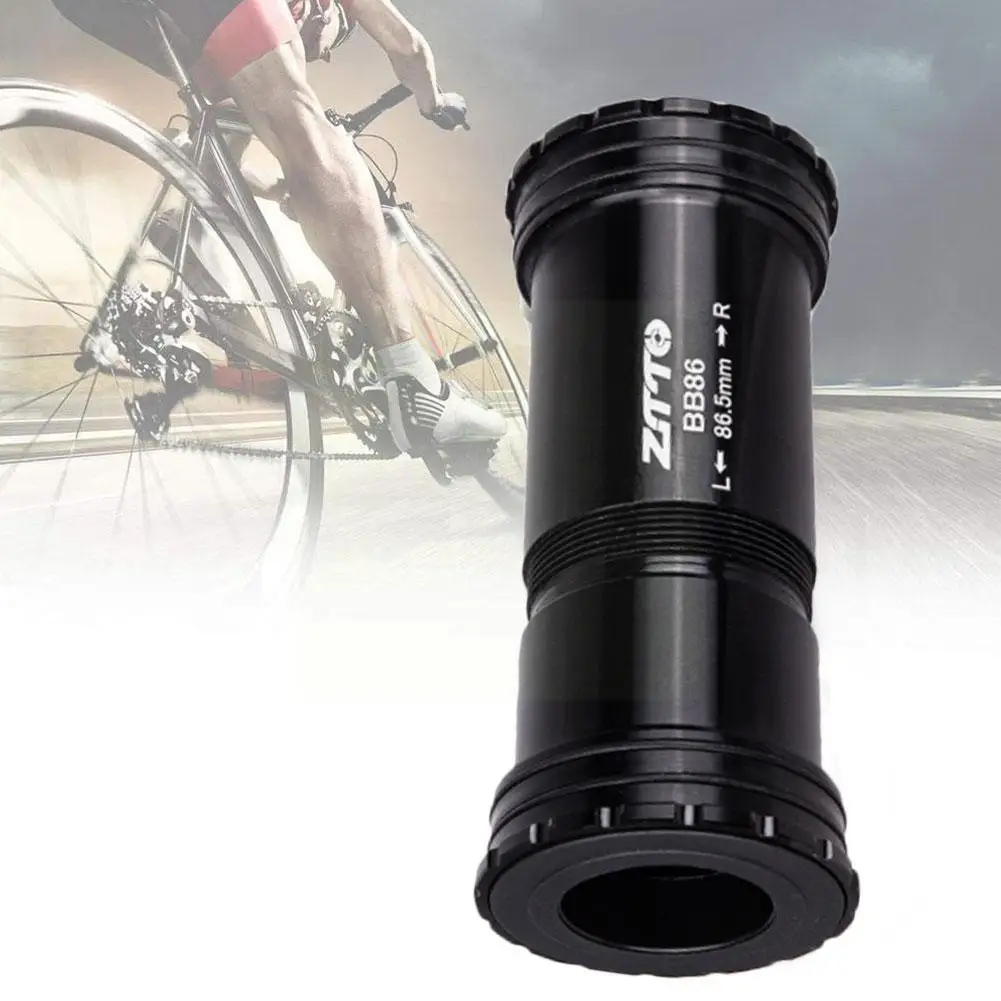 

Bicycle Bottom Bracket Axle Fit Bottom Brackets Threaded Mountain Crankset Bike MTB Bicycle Lock Road Chainset Ceramic P4H8