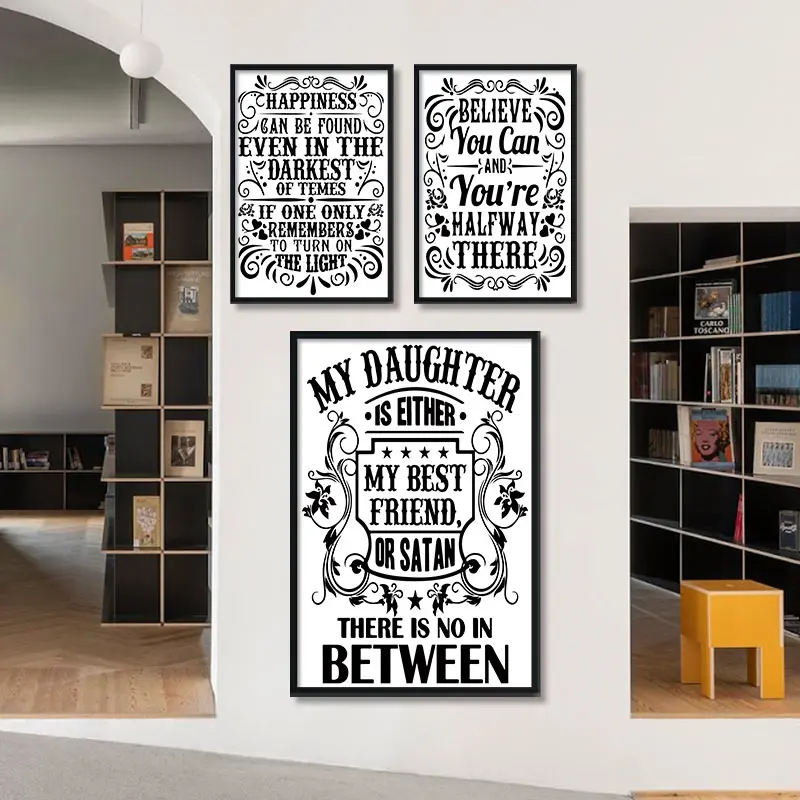 Настенная живопись на холсте печатный плакат фотография классная комната Inspire Boys