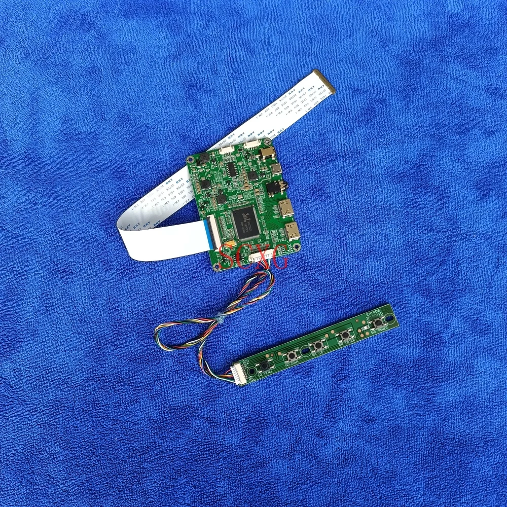 

Fit B156HAT01.0 G156HAN02.2 Display Drive Controller Board DIY KIT 2-Mini HDMI-compatible EDP 40-Pin 5V Micro USB 1920*1080 LCD