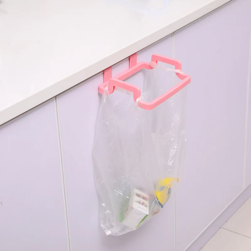 

Garbage bag environmental protection bracket Multifunctional kitchen cabinet door rag hanger bracket Garbage bag bracket