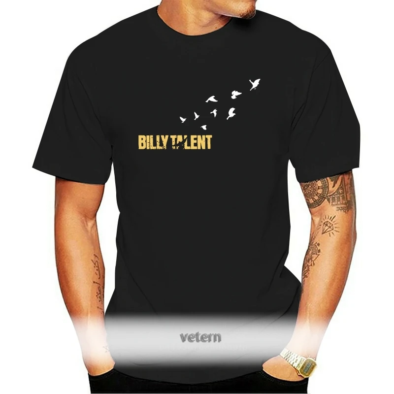 

Men T Shirt Billy Talent Design Cotton Cool Summer Short Sleeve T Shirt Funny t-shirt Novelty Tshirt Women