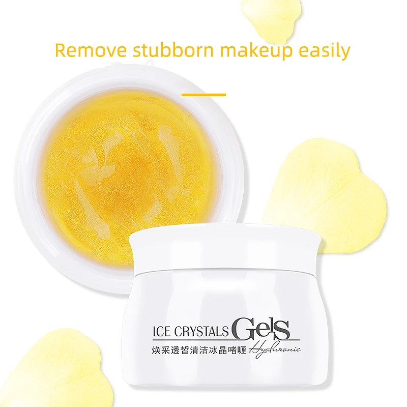 100 г ледяной кристалл гель для снятия макияжа лица Очищающий мягкий очищающий