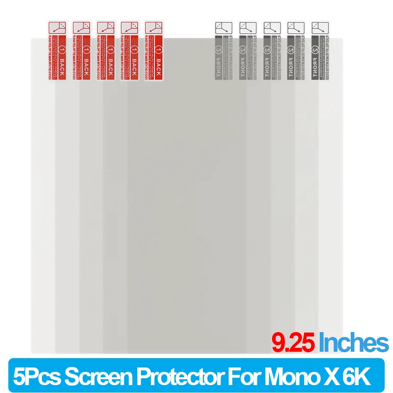 Защитная пленка для экрана 5 шт. фотопленка 3D принтера Anycubic Photon Mono X 4K 6K 8 9 25 моно