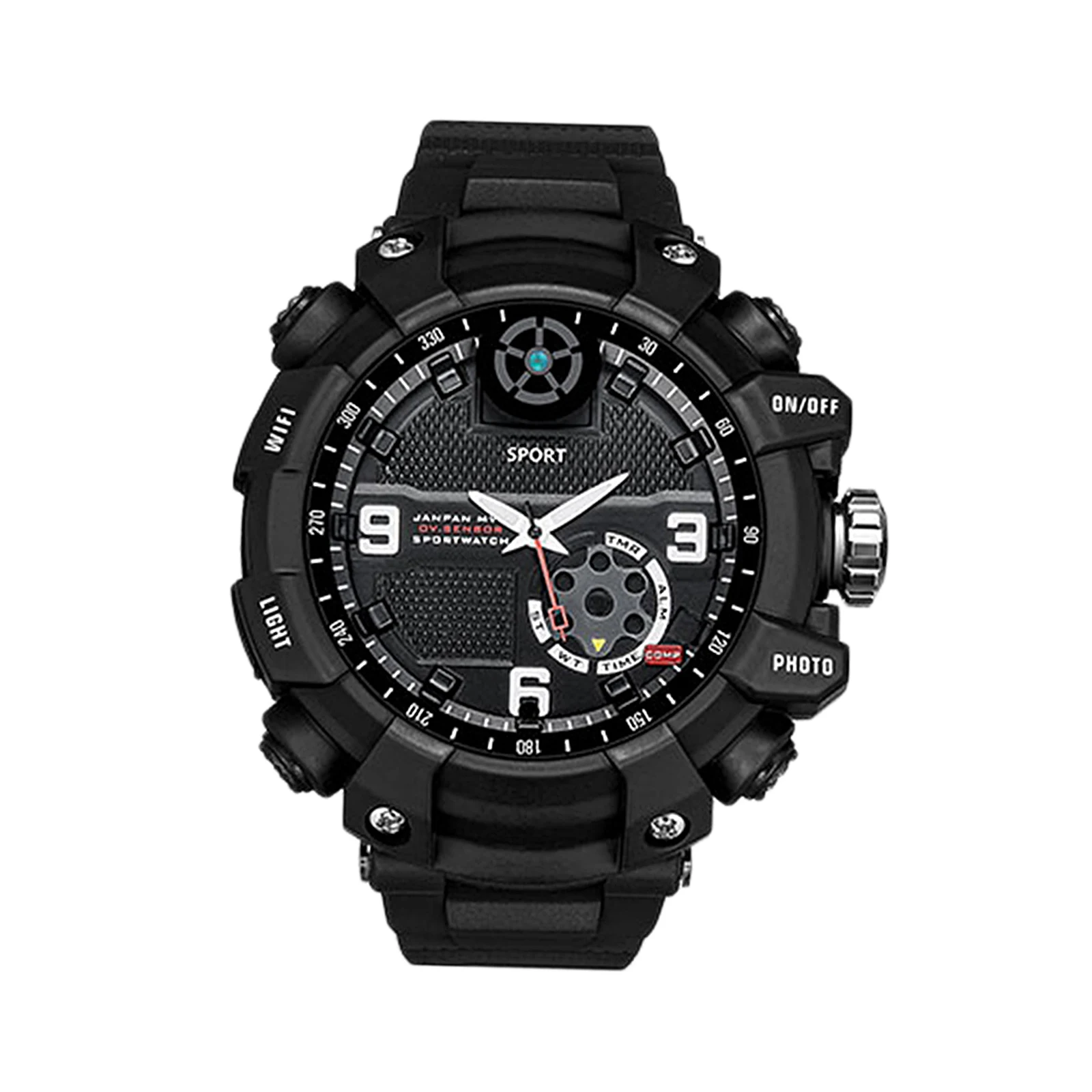 

2.6K HD Sports Watch 32G Memory for Video Recorder Skiing Skydiving Cycling