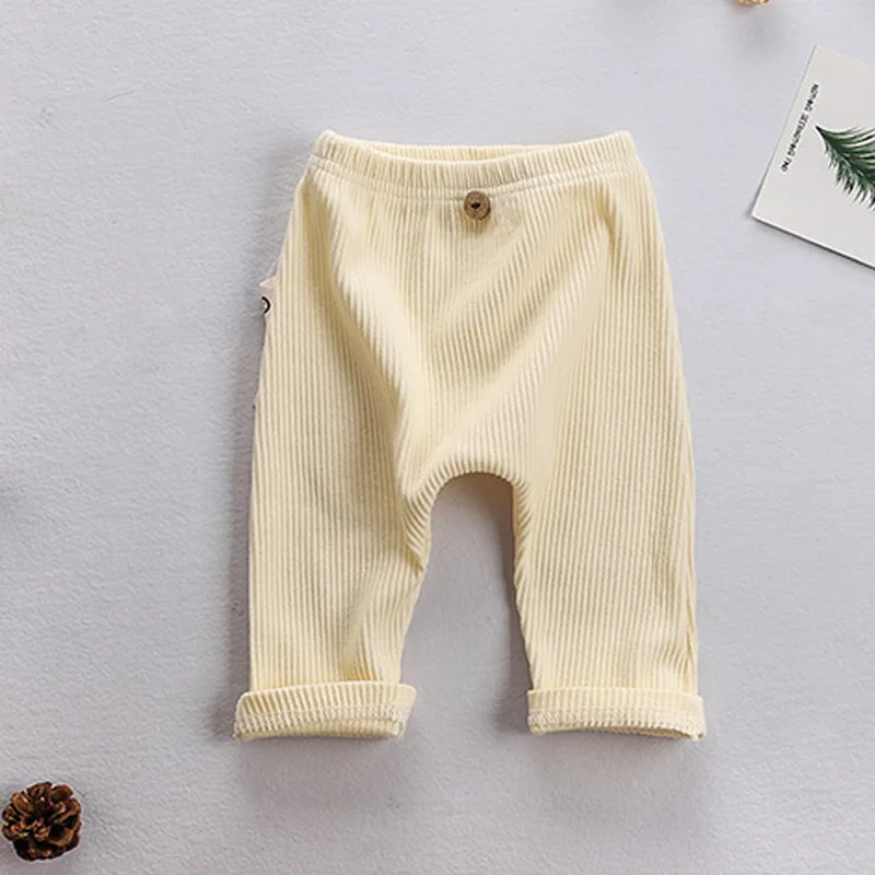Осенние леггинсы для маленьких девочек новый тип больших брюк младенцев и