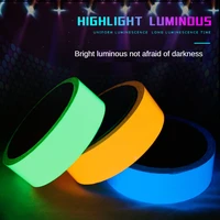luminous fluorescent night self adhesive glow in the dark sticker tape safety security home decoration warning tape