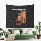 Гобелен Gibbye, хиппи, хиппи, хлопьевые гобелены из полиэстера, настенные украшения для дома, занавески, гобелены с мандалой для спальни