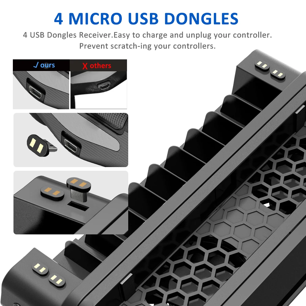 Вертикальная подставка для контроллера PS4/ PS4 Pro/ Slim | Электроника