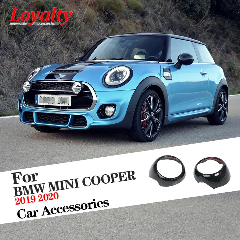 Чехол для дверной ручки BMW MINI COOPER ABS из углеродного волокна | Автомобили и