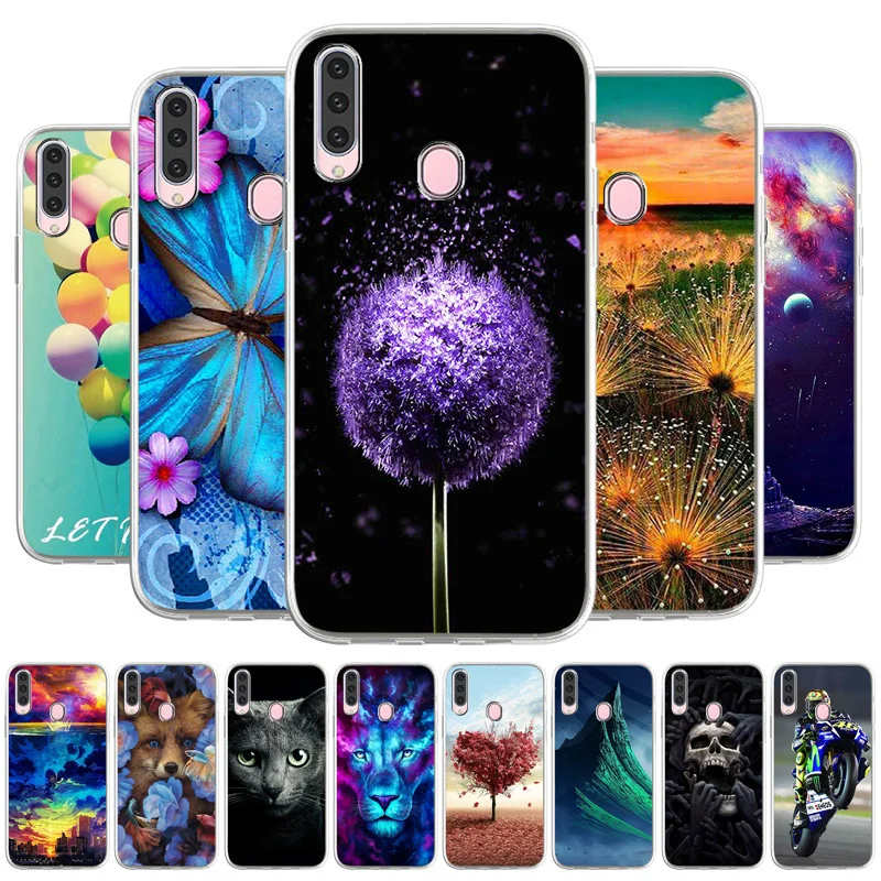 

Silicone Phone Case For Samsung A60 Cases Cute Cartoons Animal TPU Funda For Samsung Galaxy A60 SM-A606F DS Cover Bumper Coque