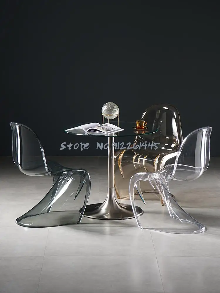Скандинавский дизайнерский стул Pan Dong креативный акриловый пластиковый