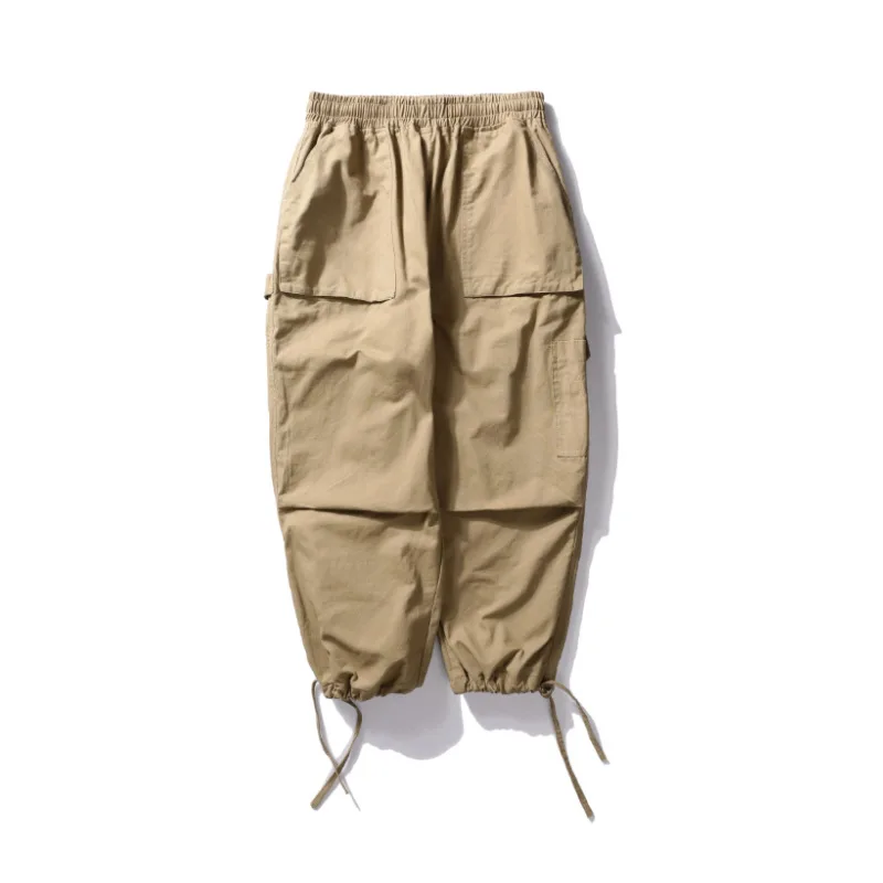 

Spring Trendy Street Versatile Overalls Leggings Outdoor Trekking Hiking Labor Loose Student Men's Women's Sports Casual Pants