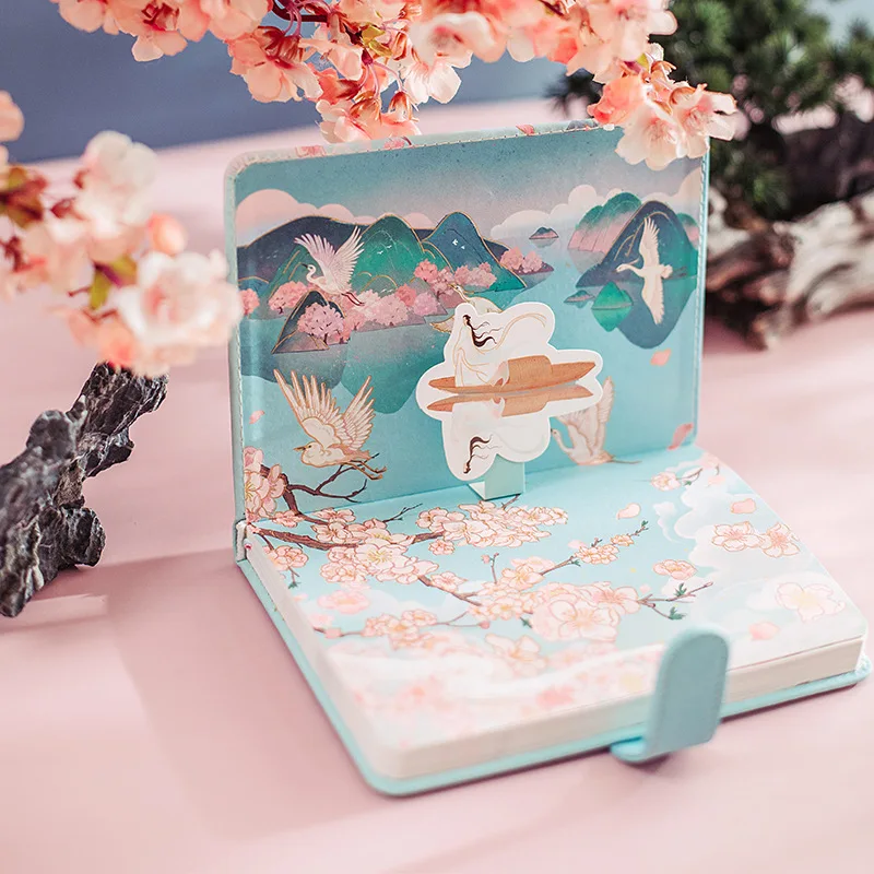 Блокнот B6 с магнитной застежкой позолоченный тетрадь в старинном стиле