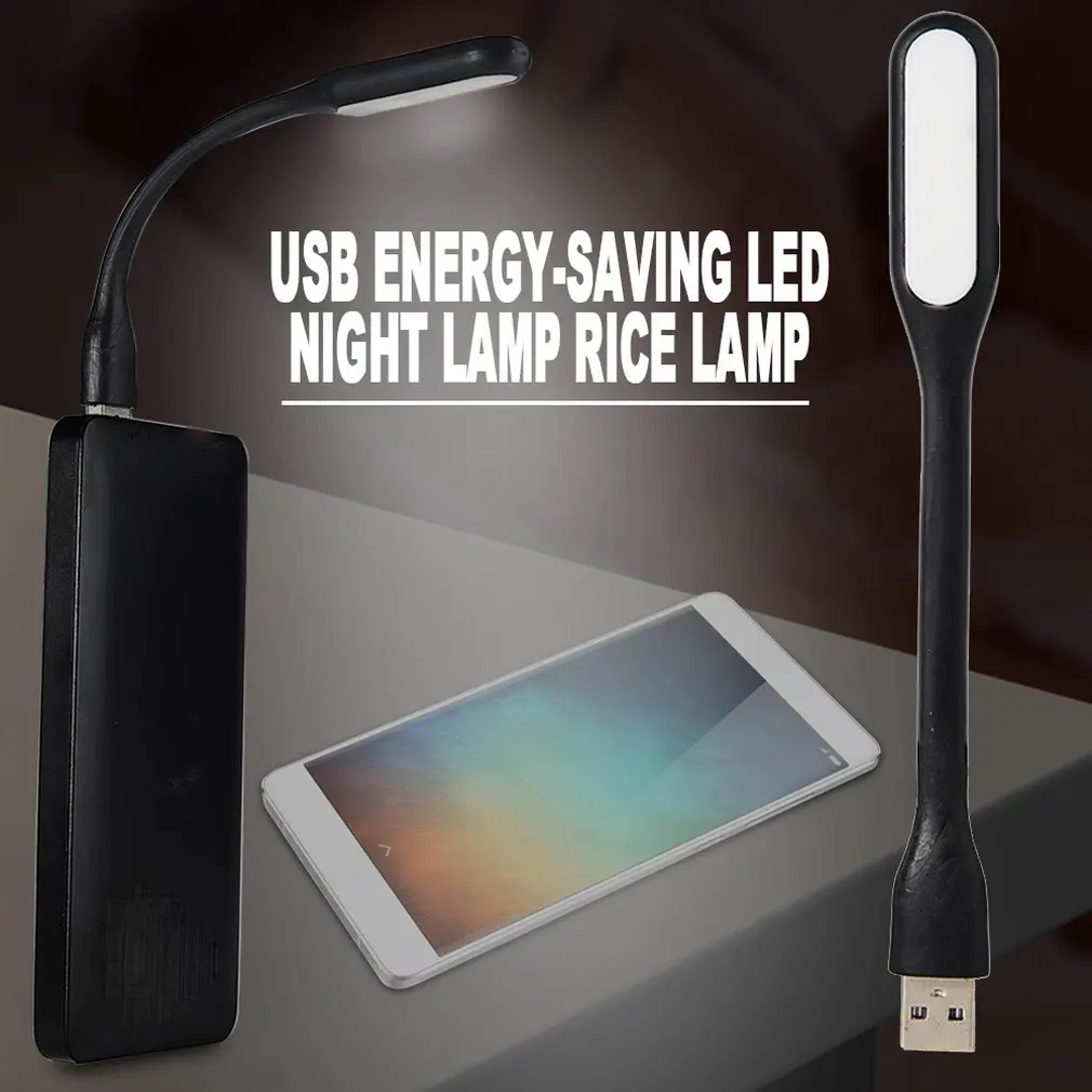 Мини USB LED удобный портативный Гибкий штатив для ночной светильник супер яркая