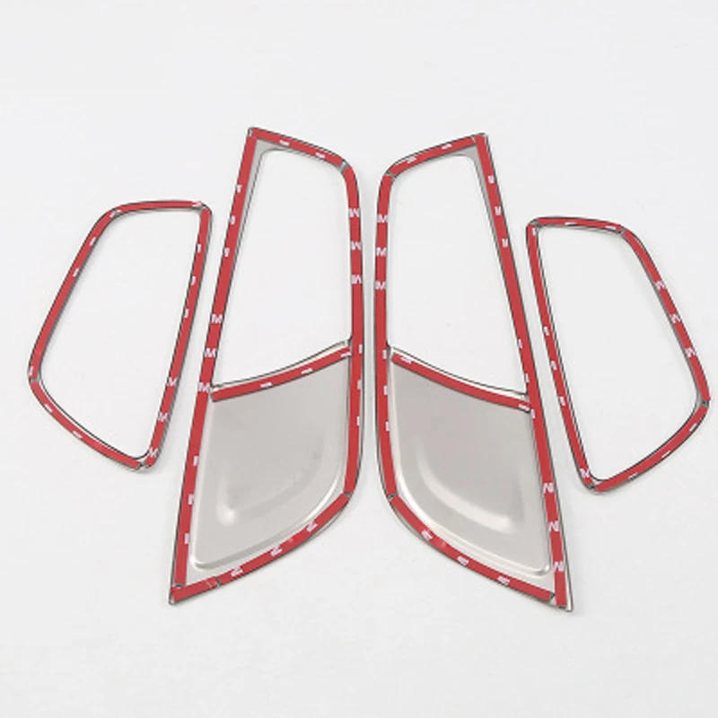 

4 Pcs/set Stainless Steel Door Handle Armrest Protection Cover Car Interior Decoration Sticker for Hyundai ENCINO 2018 Style