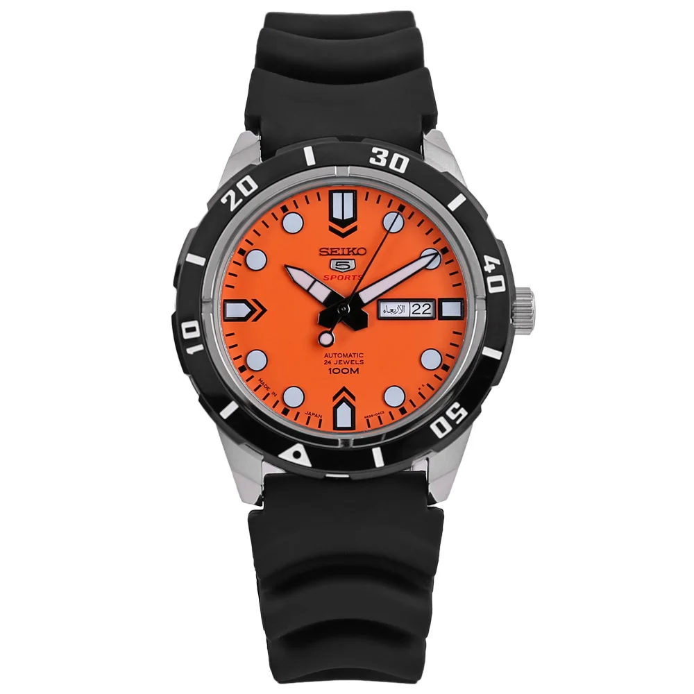 SRP675J1-A Seiko часы мужские 5 автоматические часы люксовый бренд водонепроницаемые спортивные наручные часы Дата мужские часы дайвинг часы relogio masculino SKX - Цвет: SRP675J1-A
