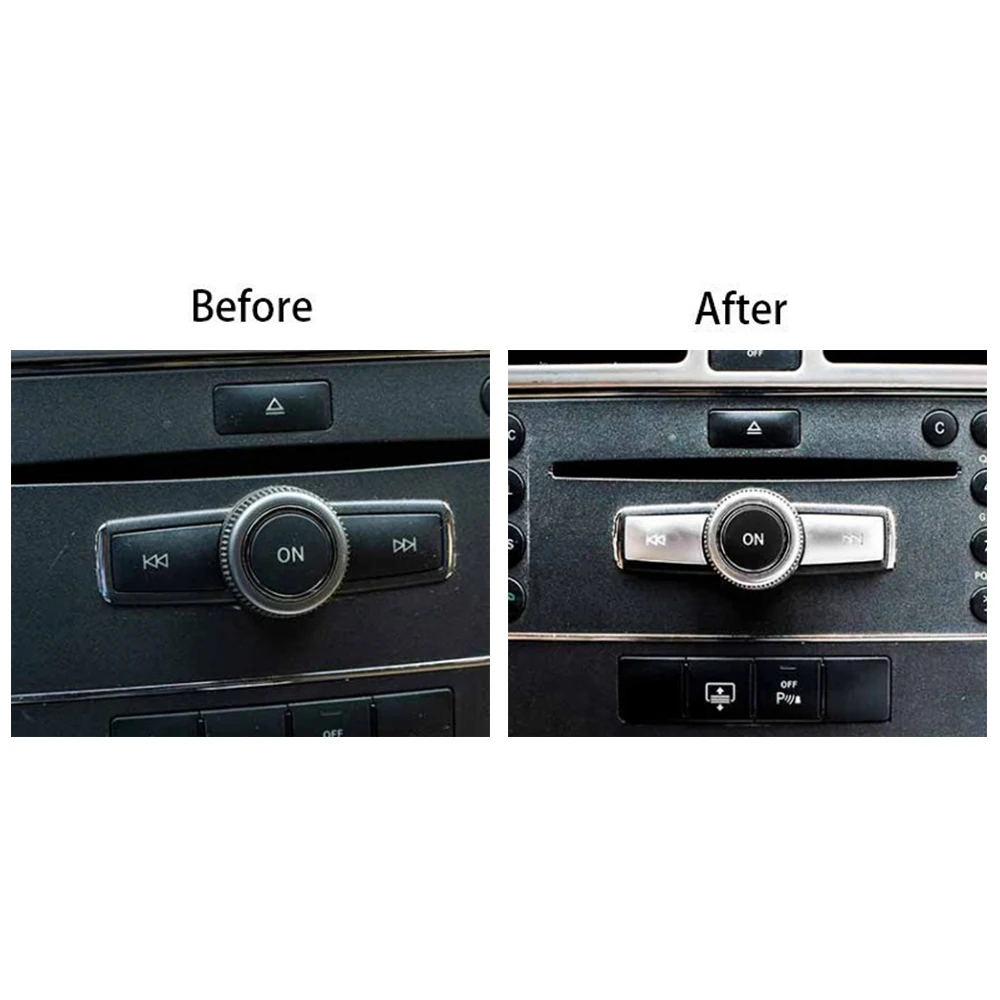 

Чехлы для кнопок Mercedes Benz, качественные Блестки из АБС-пластика ML Silver W204 W212