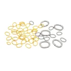 100 шт.лот 304 нержавеющая сталь 3x4 4x6 5x7 6x8 8x10 мм Овальный прочный закрытый разъем соединительное кольцо сделай сам для браслетов и ювелирных изделий