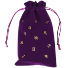 Бархатная сумка, сумка для хранения карт, мистическое гадания, рунистая сумка, сумка на шнурке