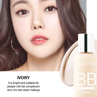 bluethin base face liquid foundation cream full coverage concealer oil control easy to wear soft face makeup foundation