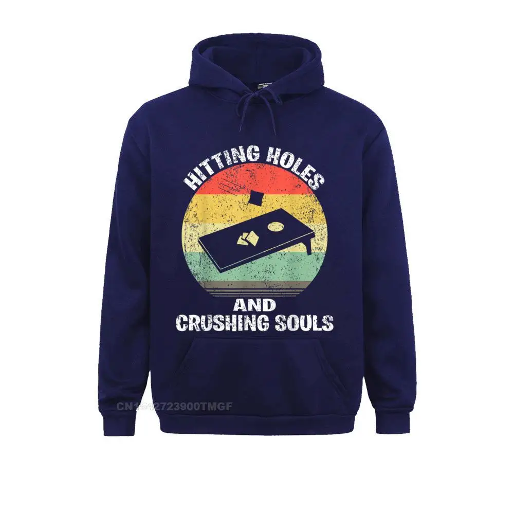 ЗАБАВНЫЕ РЕТРО толстовки большого размера с дырками и Измельчением души