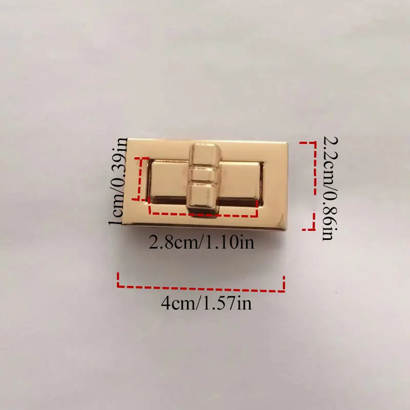 1 шт. прямоугольная застежка закручивающиеся замки сделай сам кожаная сумка