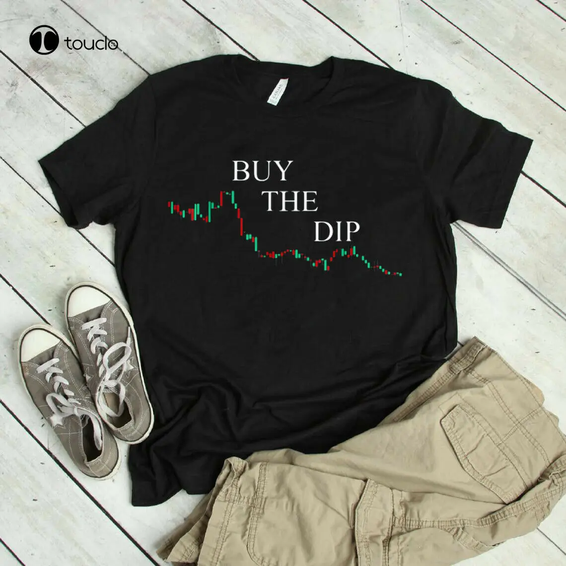 

Buy The Dip Cryptocurrency Gift For A Crypto Traders T-Shirt Cotton Black Tee Shirt Custom aldult Teen unisex fashion funny new