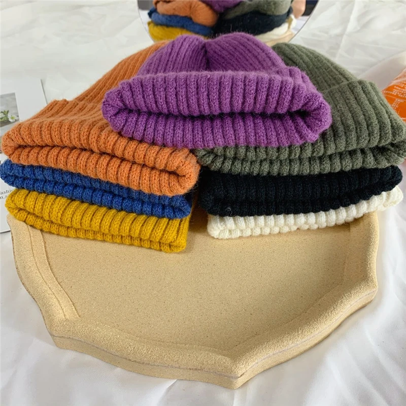Make firm offers qiu dong han edition teenage street marolon couples knitting wool joker warm hat