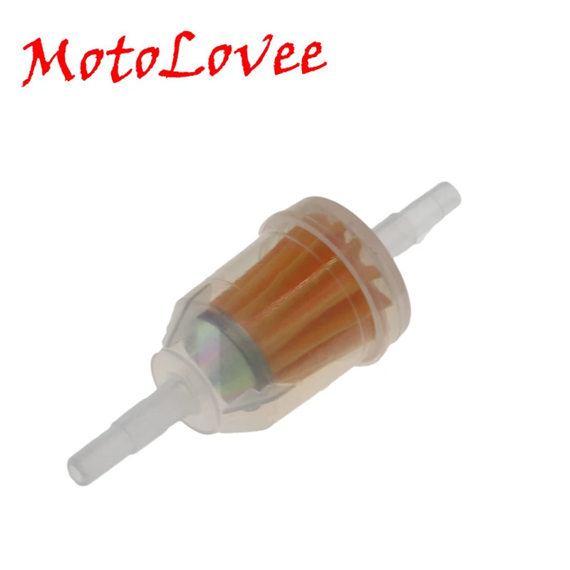 

Универсальный Большой бензиновый фильтр для мотоцикла MotoLovee, бензиновый топливный Масляный фильтр для мопеда, скутера, кроссового велосипеда, квадроцикла, карт
