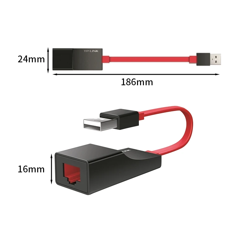 TP LINK TL UF210 внешний USB Проводная сетевая карта этернета адаптер 2 0 10/100M для